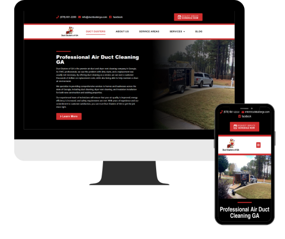 Duct Duster Website